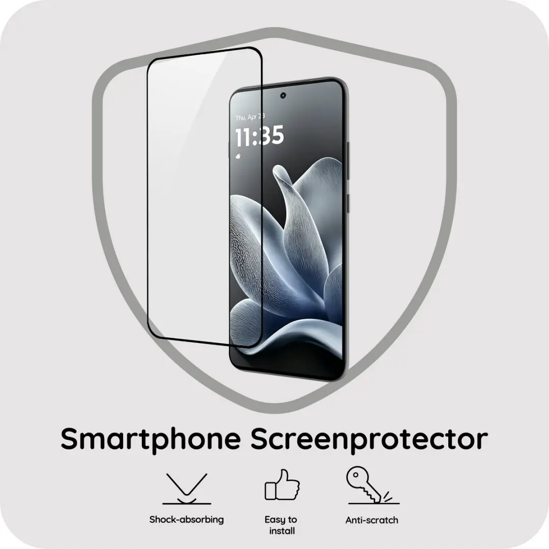 Just in Case Screenprotector Motorola Edge 70 Pro - Full Cover