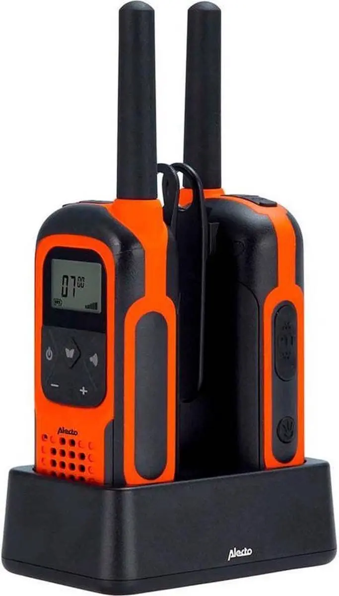 Alecto Twin FR-300OE Walkie Talkies - 2 Stuks - Oranje/Zwart