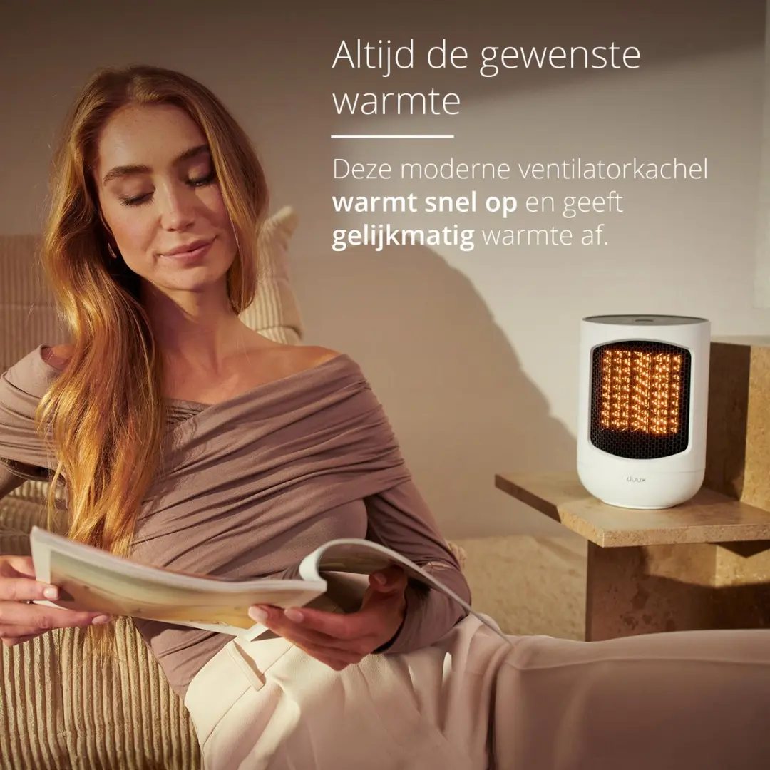 Duux Zone DXCH43 Keramische Kachel 1500W - Wit
