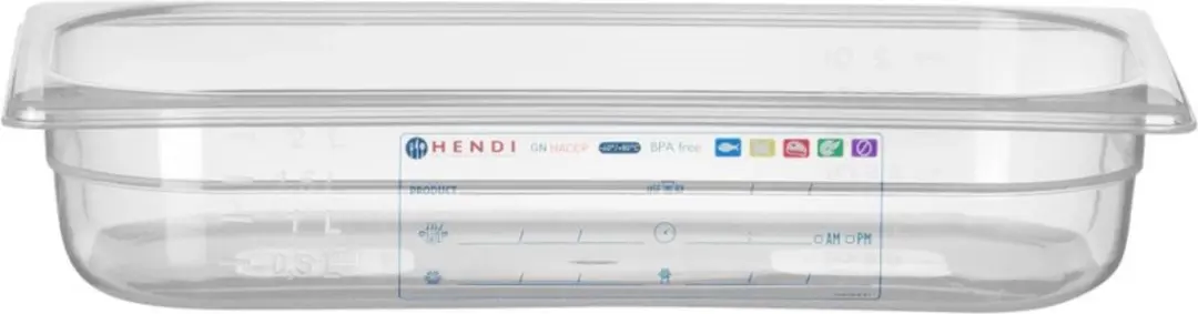 HENDI GN 1/3 Gastronorm Bak 2,5L