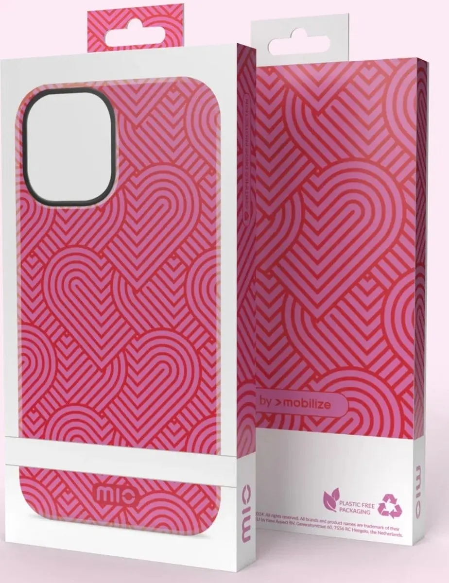 Mio by Mobilize iPhone 16 Pro Max Hoesje - MagSafe - Rood