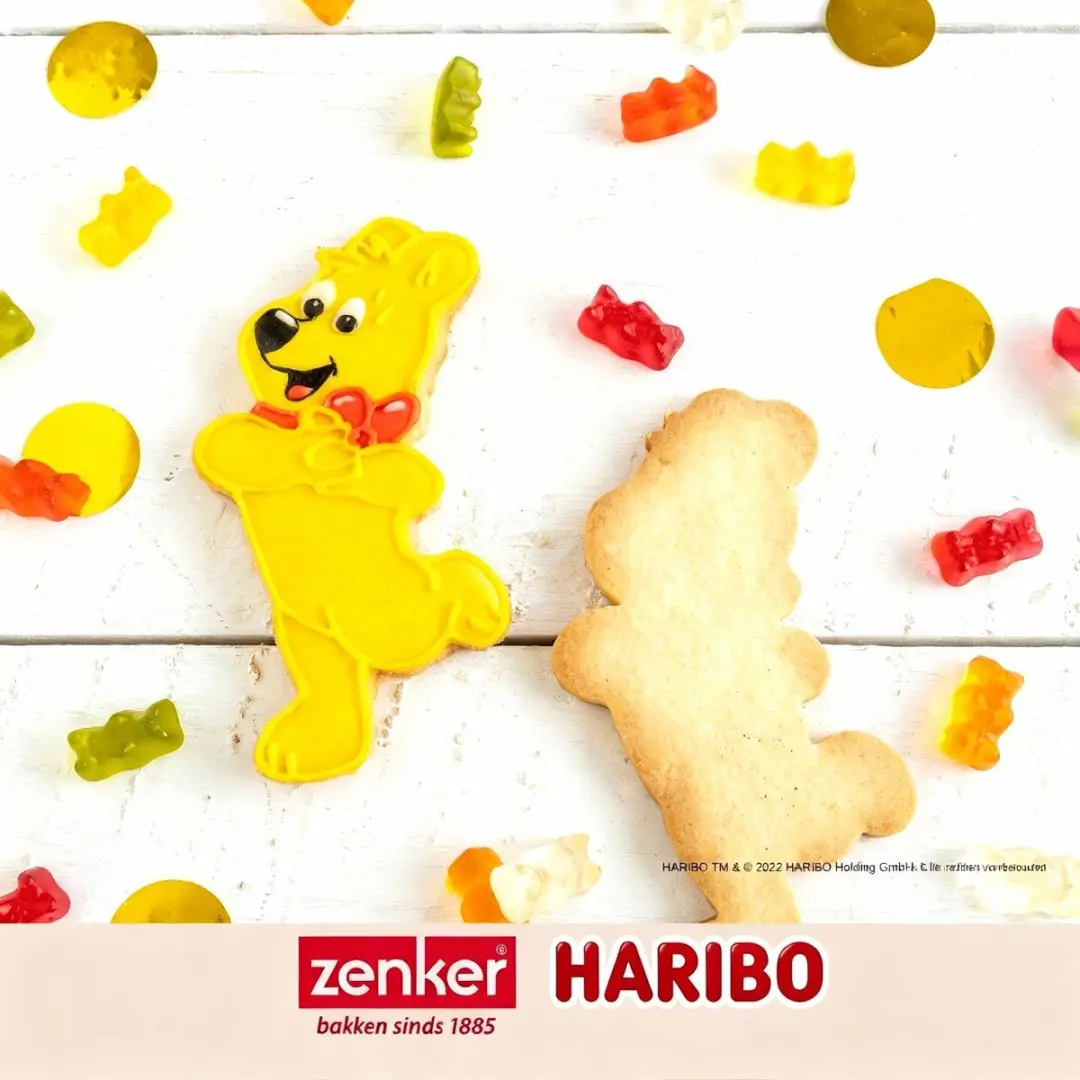 Zenker Haribo Koekjesvormen - 2 Stuks Roestvrij Staal