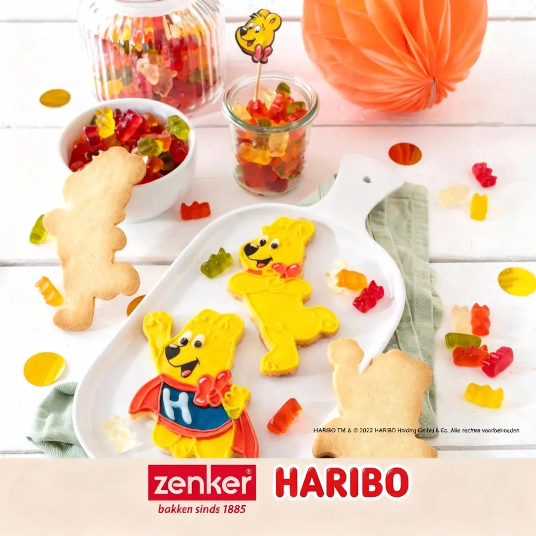 Zenker Haribo Koekjesvormen - 2 Stuks Roestvrij Staal