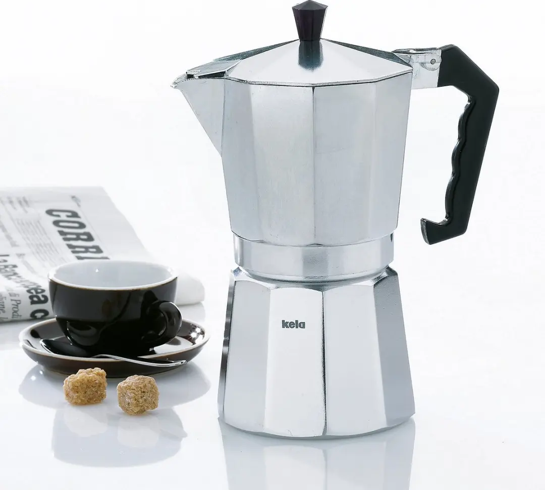 Kela Espressomaker 9-kops 4025457105920 - Zilver - afbeelding 6 van 6