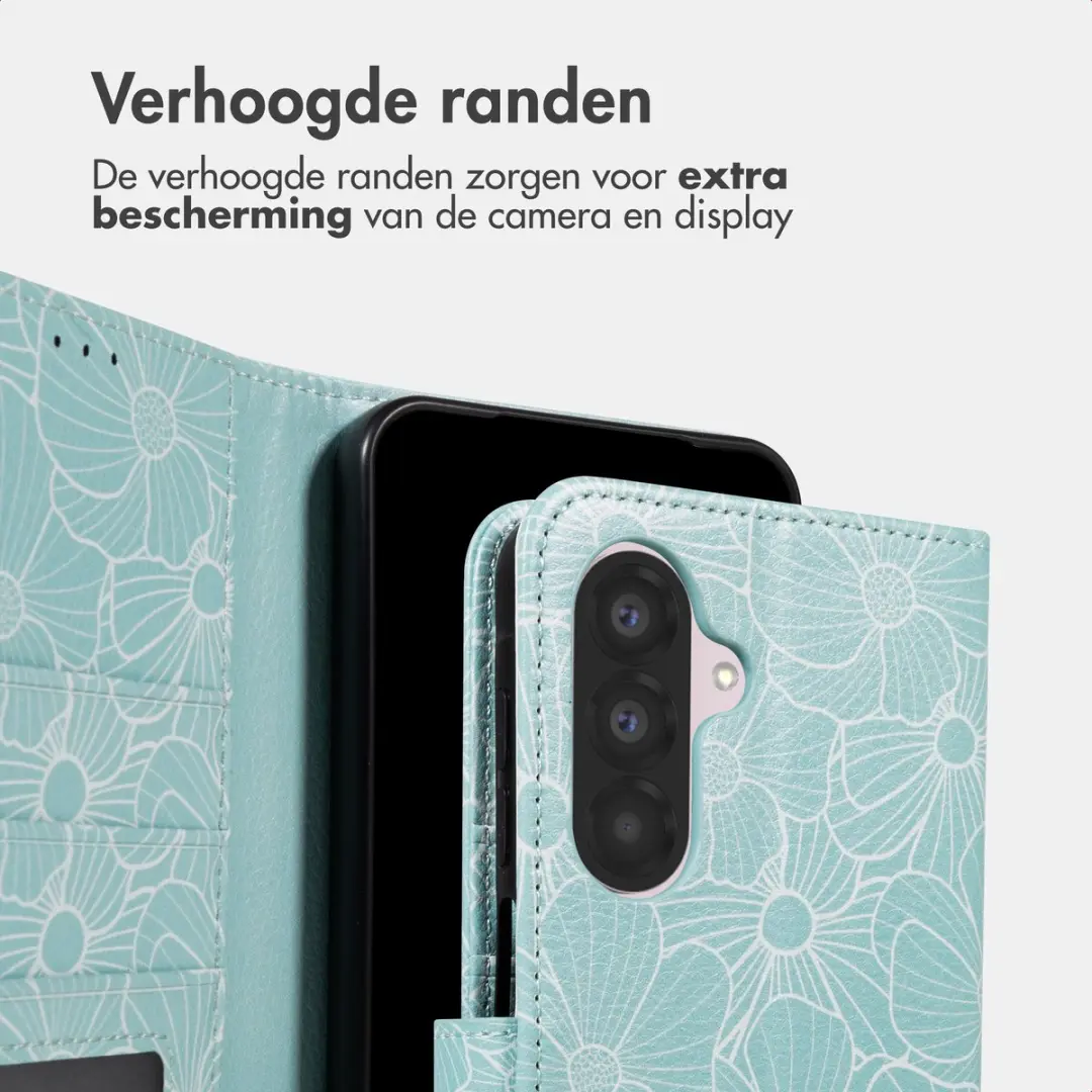 Imoshion Hoesje Samsung Galaxy A36 Botanica - 3 Pasjes - Groen