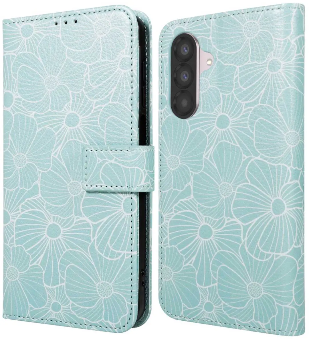 Imoshion Hoesje Samsung Galaxy A36 Botanica - 3 Pasjes - Groen