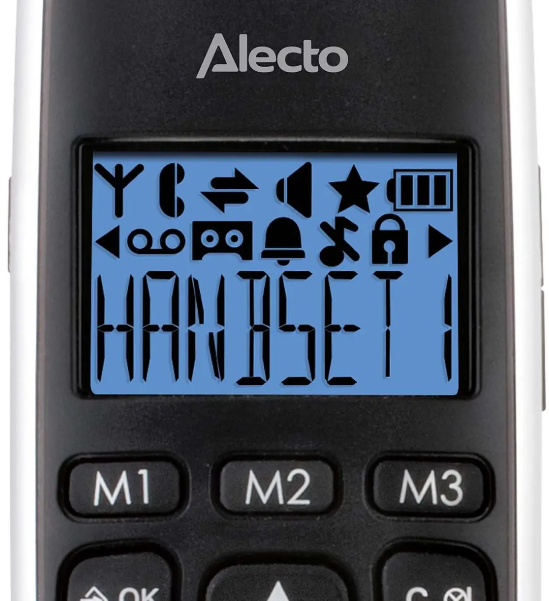 Alecto FX-6000 DECT Seniorentelefoon - 1 Handset - Zwart
