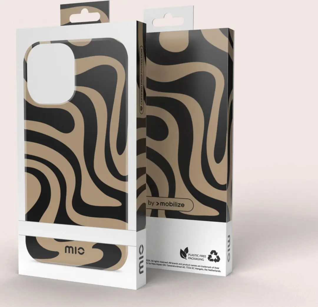 Mio by Mobilize Hoesje iPhone 16 - Bruin - MagSafe - afbeelding 6 van 6