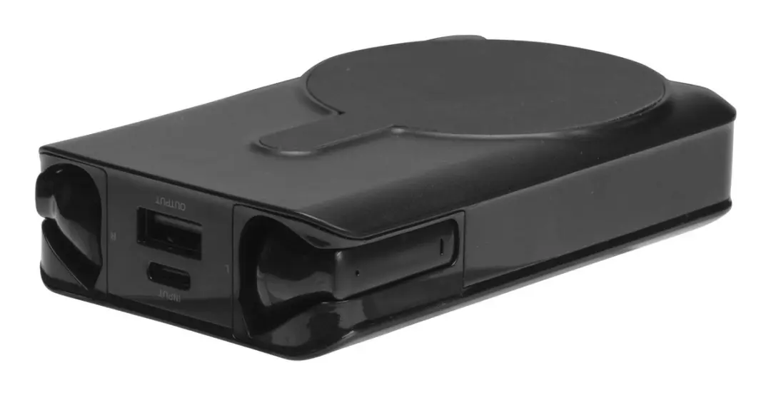 Denver PWE-5001B Powerbank 5000mAh - met draadloze oordopjes Zwart - afbeelding 6 van 6