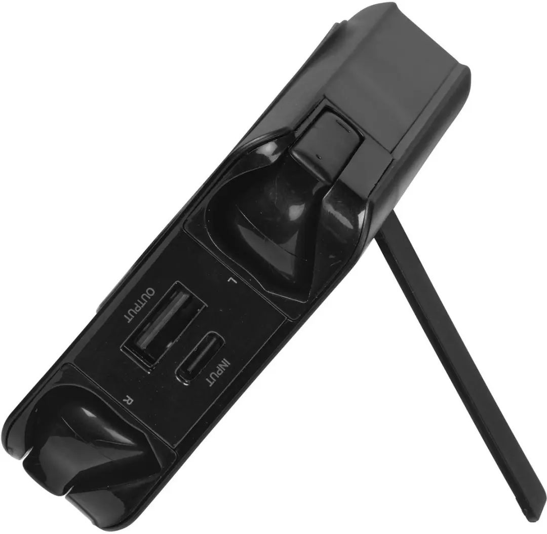 Denver PWE-5001B Powerbank 5000mAh - met draadloze oordopjes Zwart