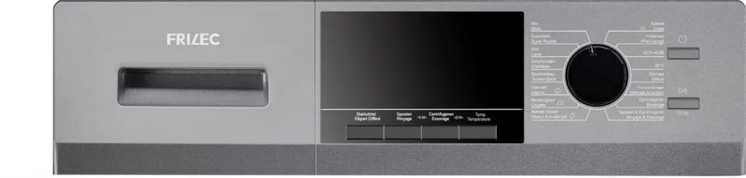 Frilec KOBLENZ9314WA-342 Wasmachine 9 kg - Grijs