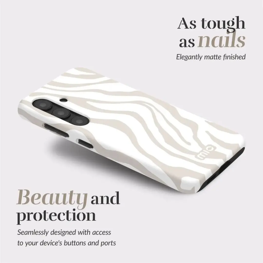 Mio by Mobilize Hoesje Samsung Galaxy A26 - MagSafe - Sandy Zebra - afbeelding 6 van 6