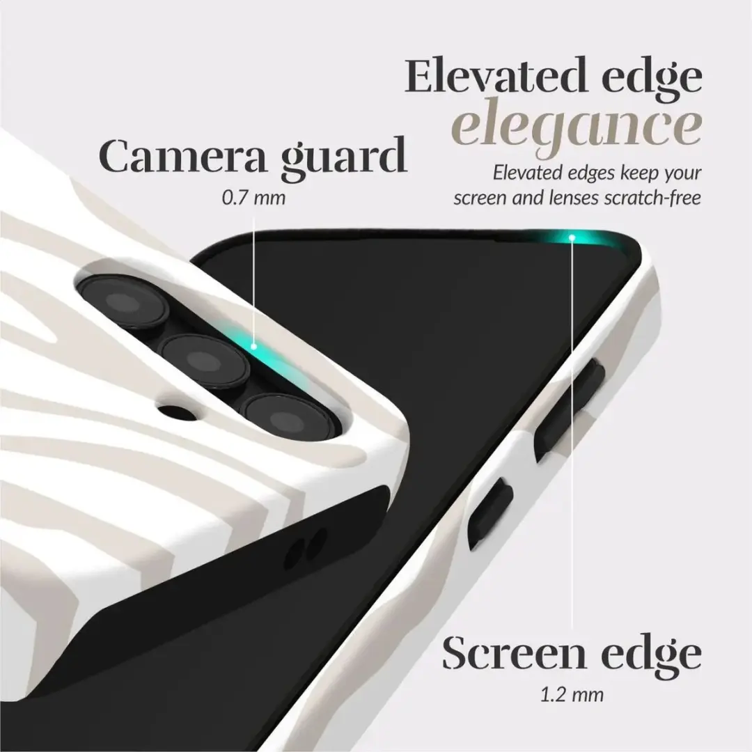 Mio by Mobilize Hoesje Samsung Galaxy A26 - MagSafe - Sandy Zebra