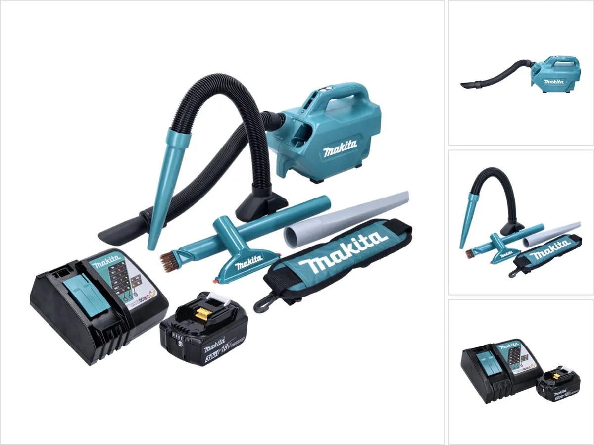 Makita DCL184RF1 Stofzuiger 18V