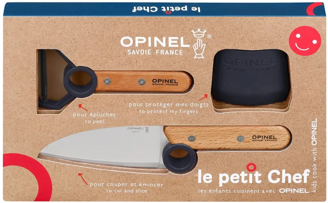 Opinel Le Petit Chef Kinderkeukenset Blauw