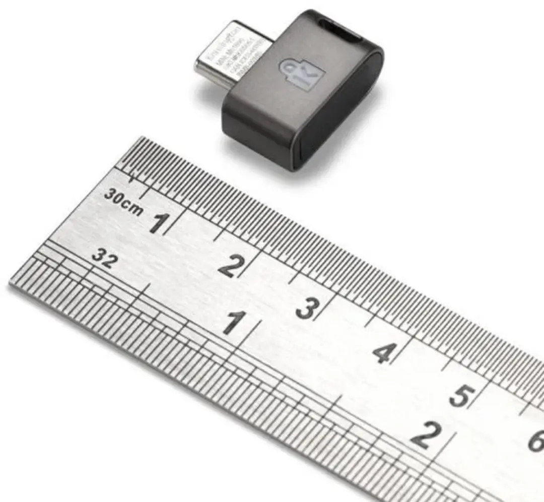 Kensington VeriMark Guard 2.1 USB-C Vingerprint Sleutel K65051WW - Zwart