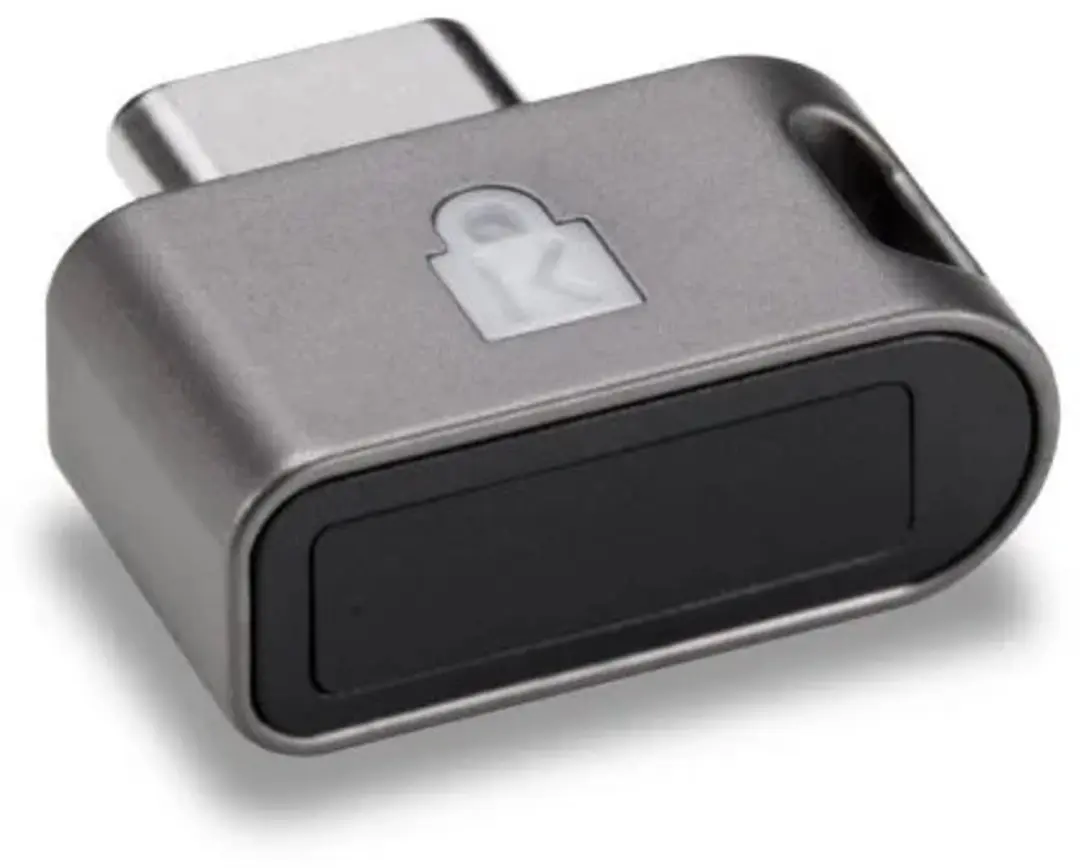 Kensington VeriMark Guard 2.1 USB-C Vingerprint Sleutel K65051WW - Zwart