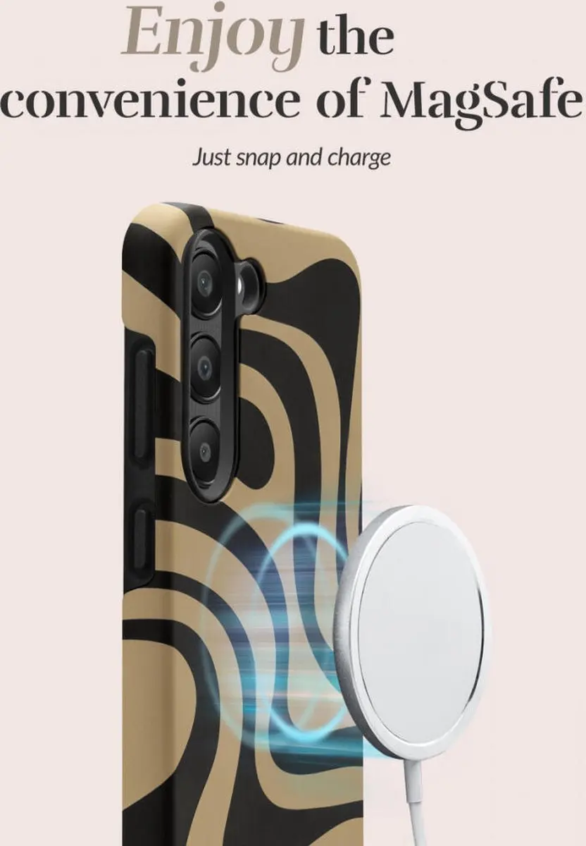 Mio by Mobilize Hoesje MIOBWS24FE5G - Swirl Bruin