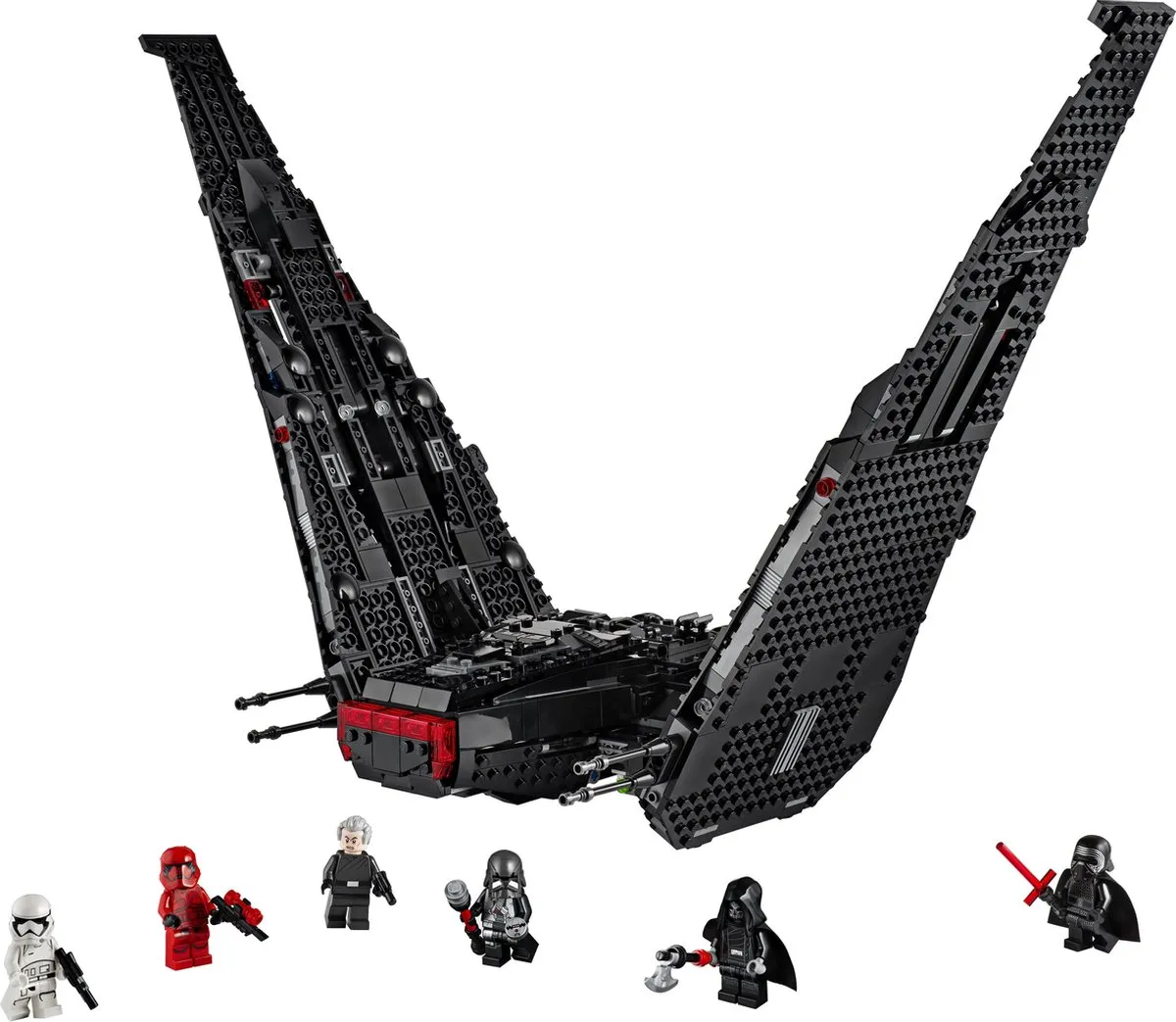LEGO Star Wars Kylo Ren's Shuttle 75256 - 1005 Stenen - afbeelding 4 van 6