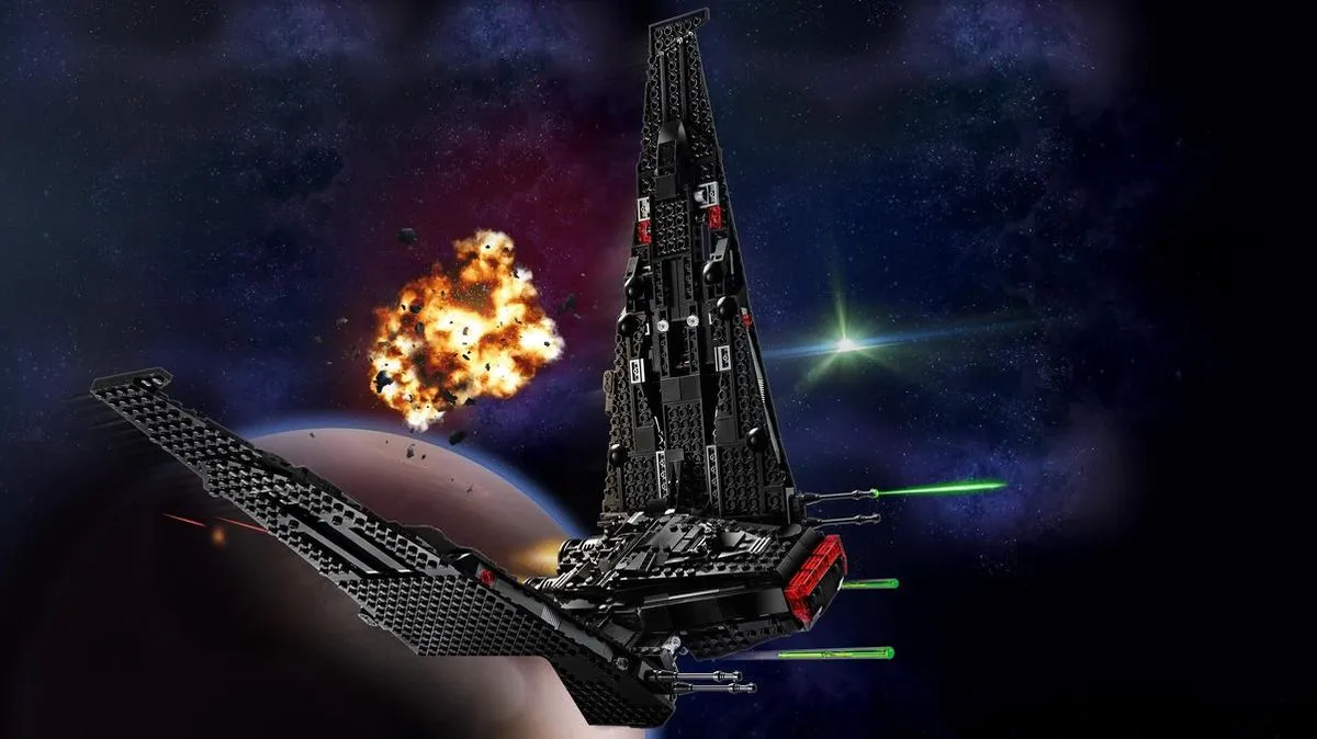 LEGO Star Wars Kylo Ren's Shuttle 75256 - 1005 Stenen - afbeelding 6 van 6