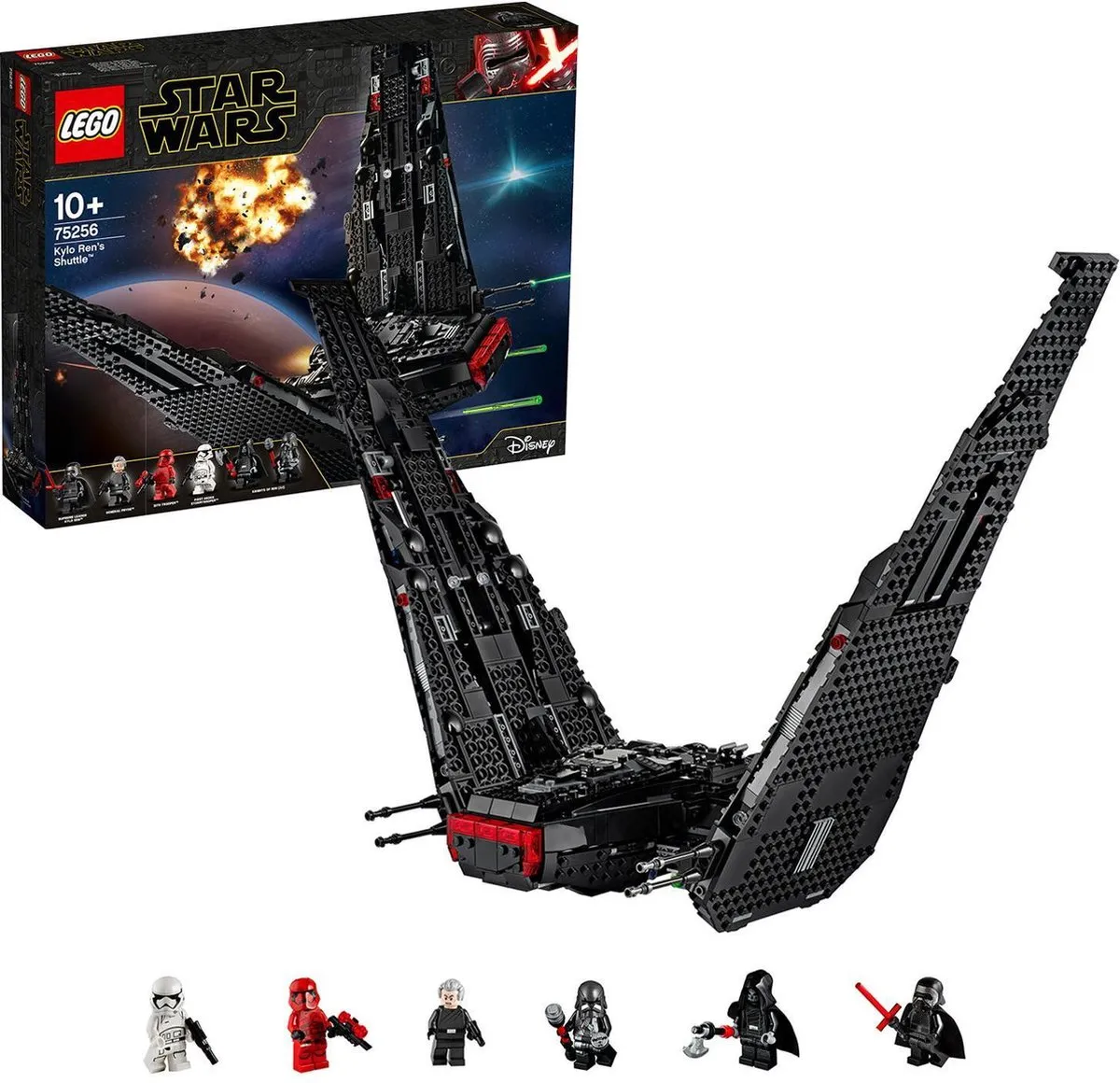 LEGO Star Wars Kylo Ren's Shuttle 75256 - 1005 Stenen - afbeelding 2 van 6