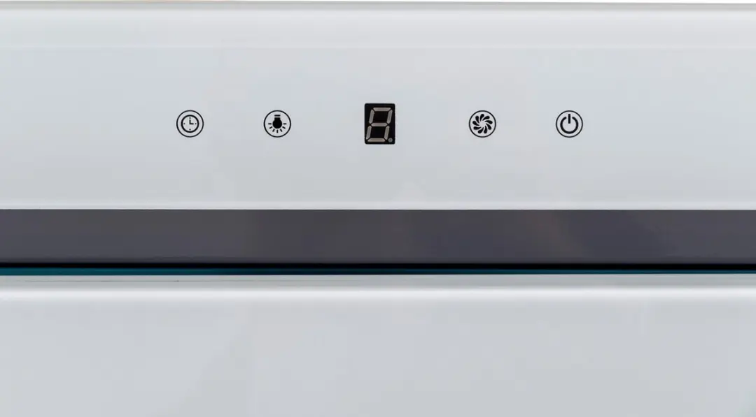 Exquisit EBH76W Inbouw Afzuigkap - 591 m³/u - Wit - afbeelding 6 van 6