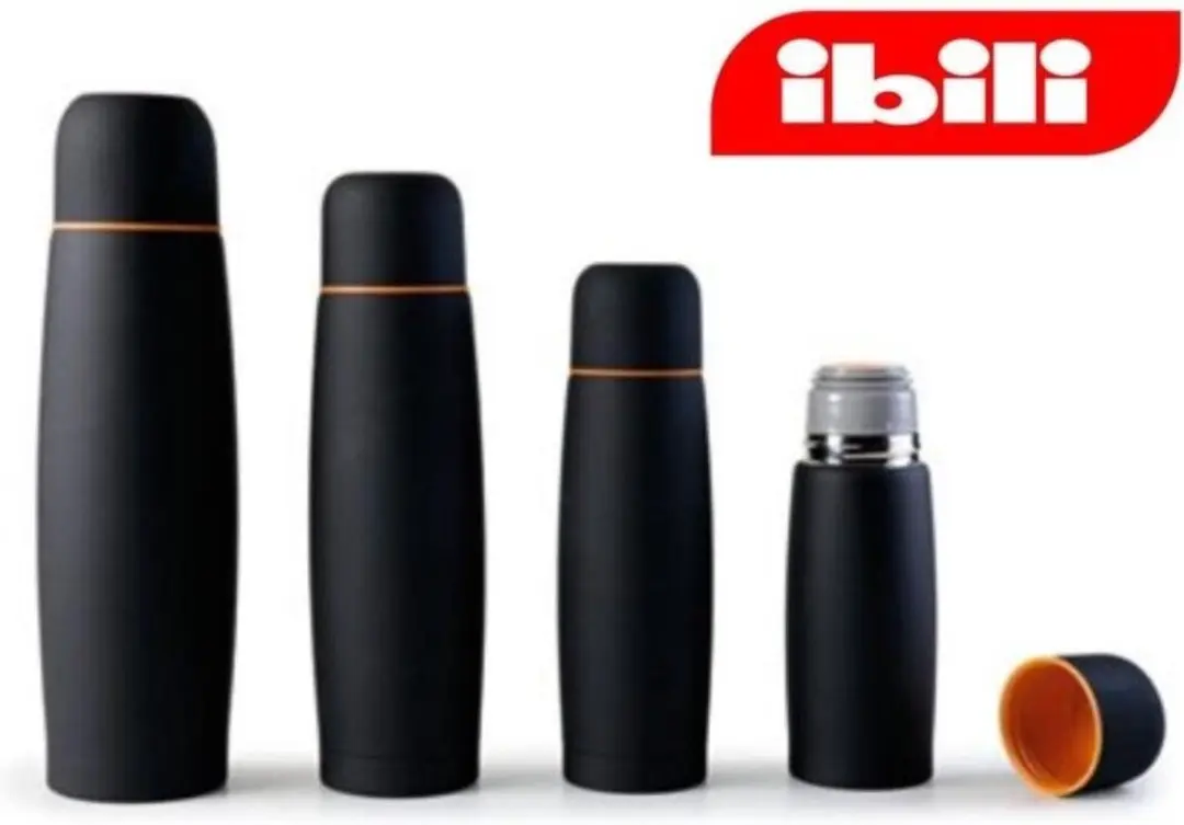 Ibili Thermosfles 1L - Zwart