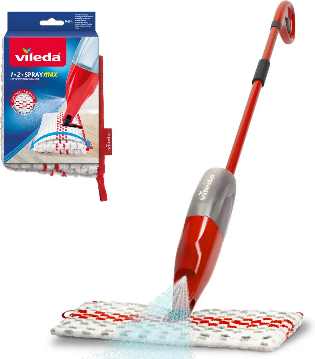 Vileda 1-2 Spray MAX Dweilsysteem Navulling