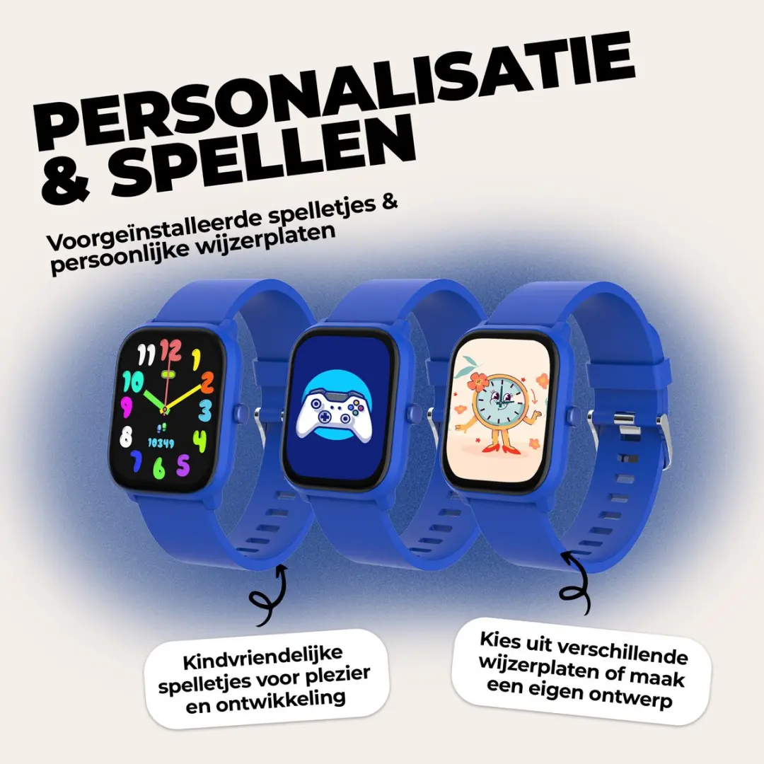 Denver SWK120BU Smartwatch Kinderen - 46mm - Blauw