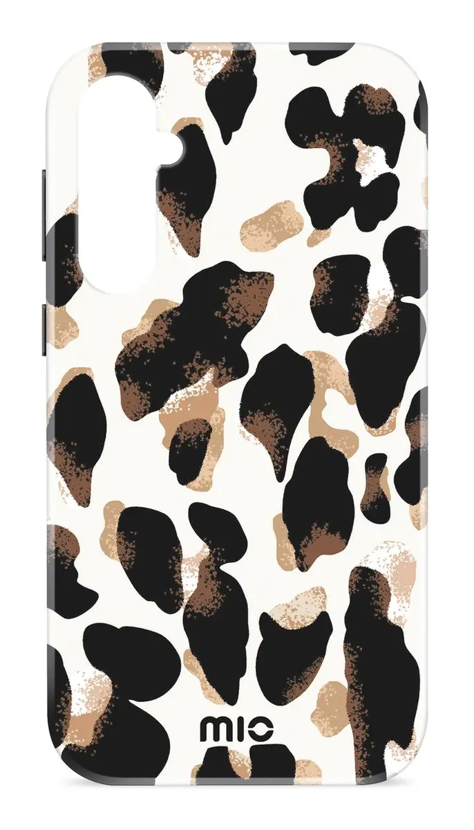 Mio by Mobilize Hoesje Samsung Galaxy S24 FE - Leopard - MagSafe