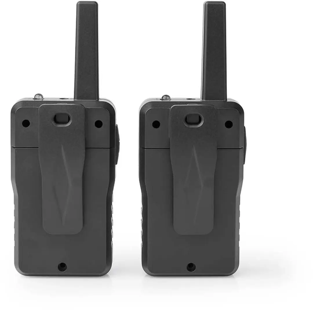 Alecto FR200BK Walkie Talkie Set - 2 Stuks - 10 km Bereik - 8 Kanalen