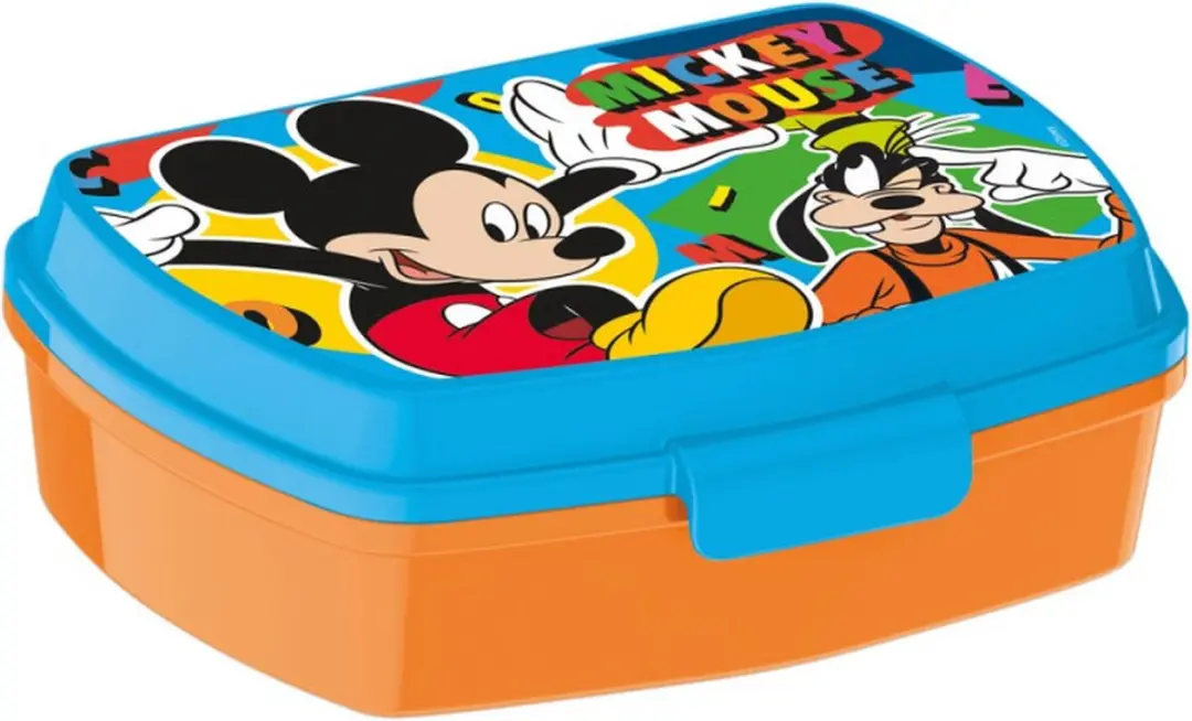 Marvel Mickey Mouse Broodtrommel - Rood/Blauw