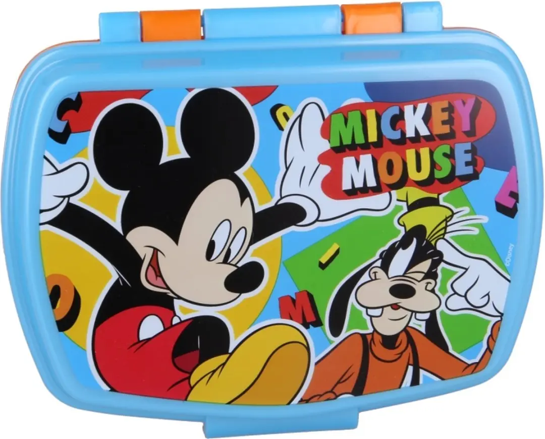 Marvel Mickey Mouse Broodtrommel - Rood/Blauw