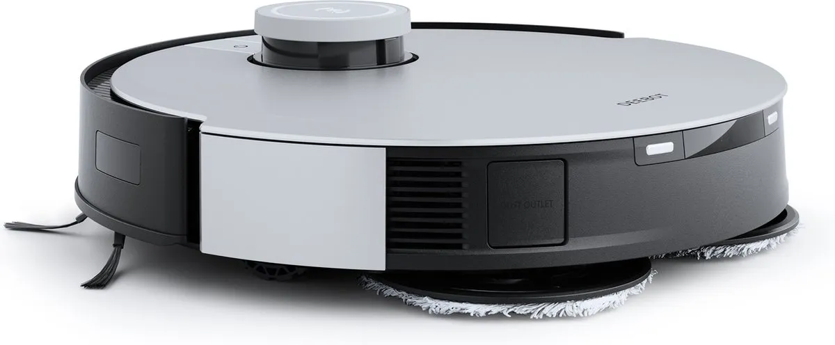 Ecovacs X1 Omni Robotstofzuiger - Wit/Zilver
