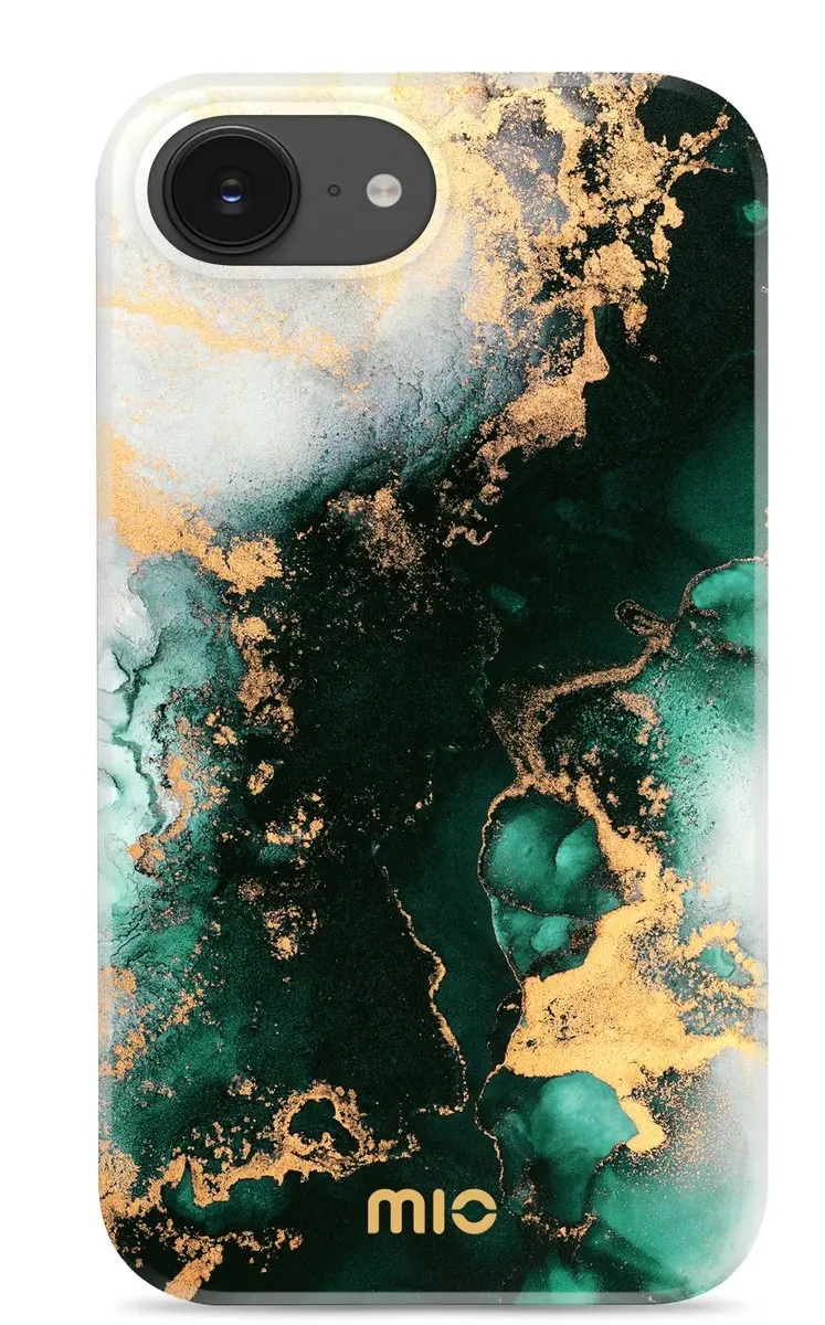 Mio by Mobilize iPhone 17e/16e Hoesje MIOGMIPHSE4 - Green Marble