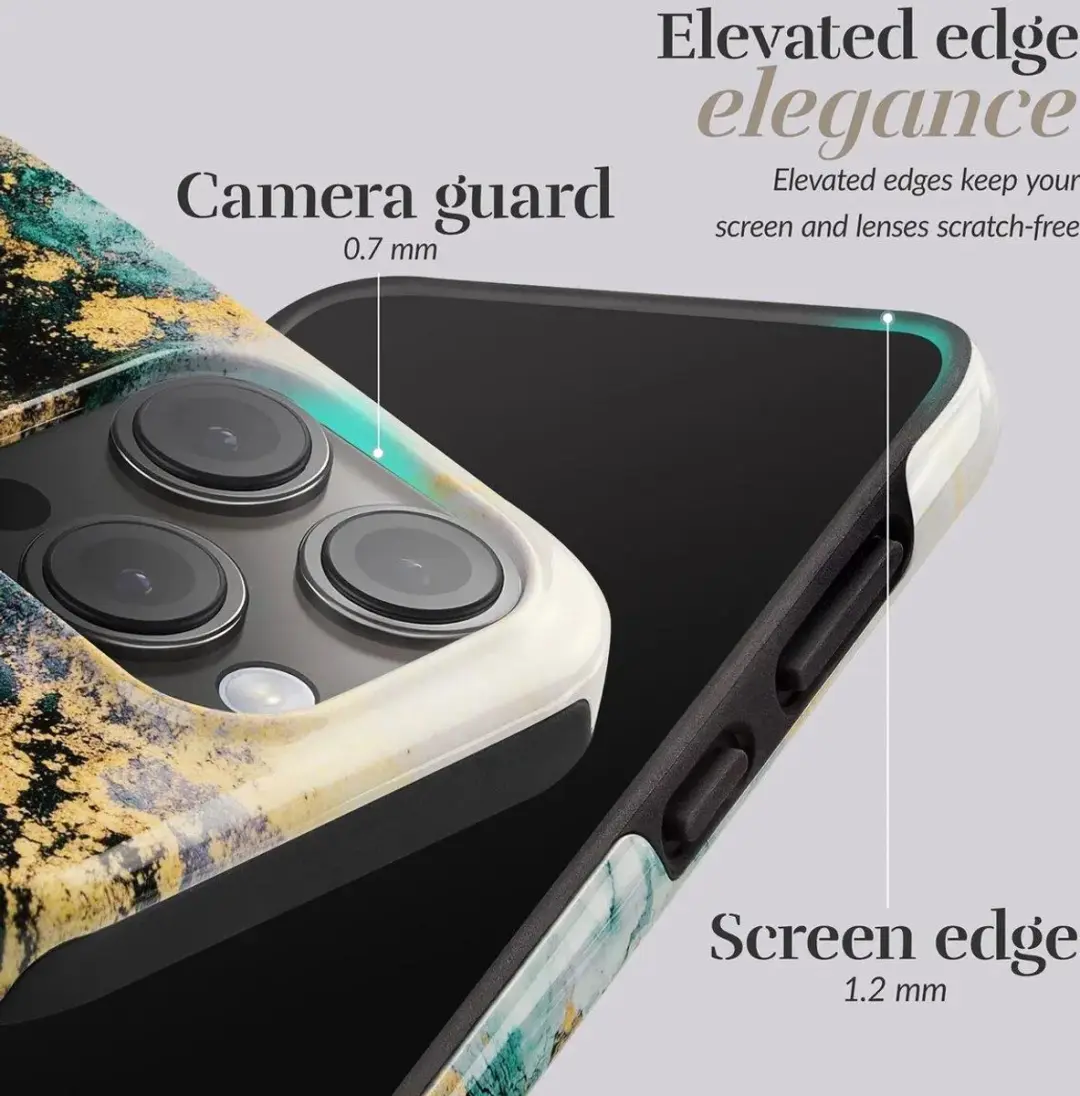 Mio by Mobilize iPhone 17e/16e Hoesje MIOGMIPHSE4 - Green Marble