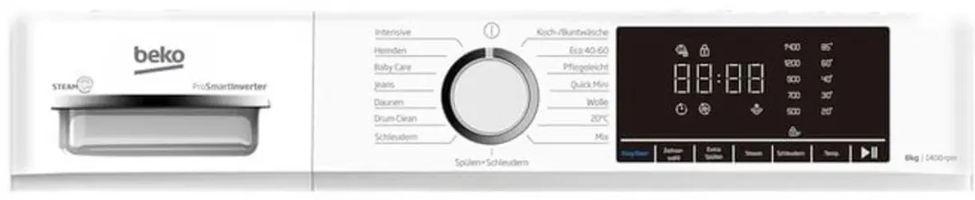 Beko WMOFE841 Voorlader Wasmachine 8 kg - Wit
