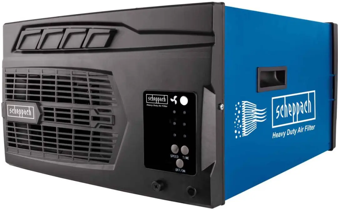 Scheppach HDA-14 Luchtfilter - 110W - Blauw