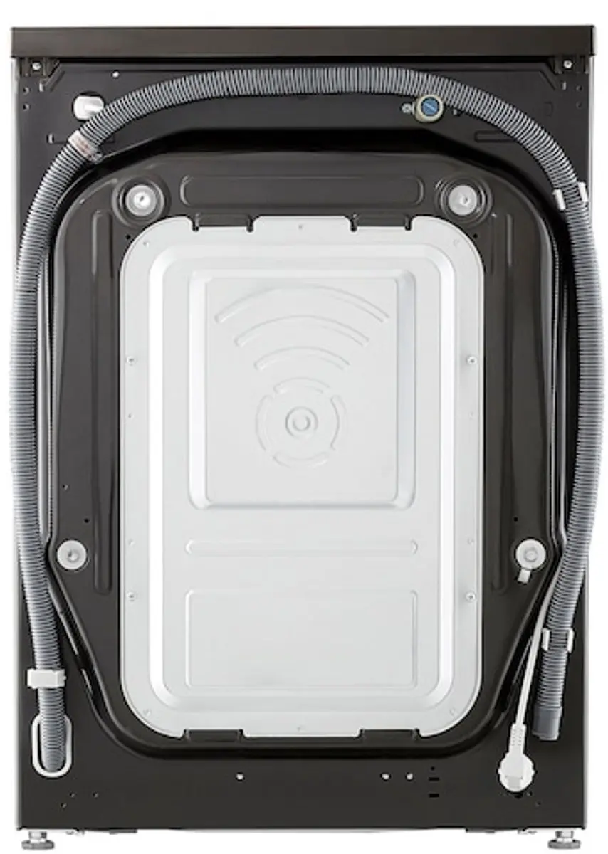 LG W4WR70X6YB Wasdroogcombinatie 10/6 kg - Zwart - afbeelding 6 van 6