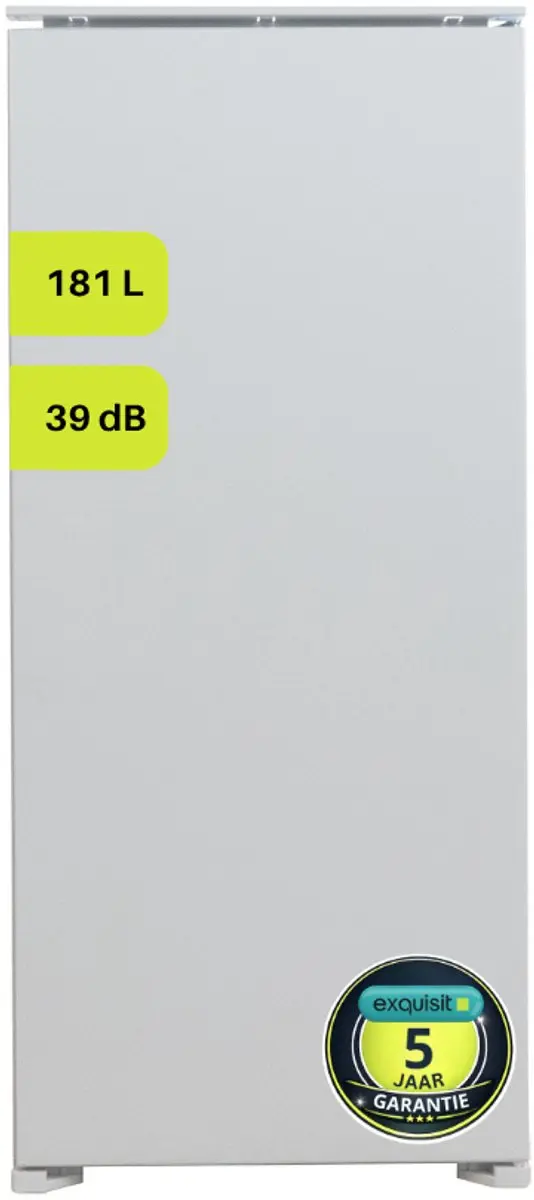 Exquisit EKS201-4-E-040E Inbouw Koelkast 181L
