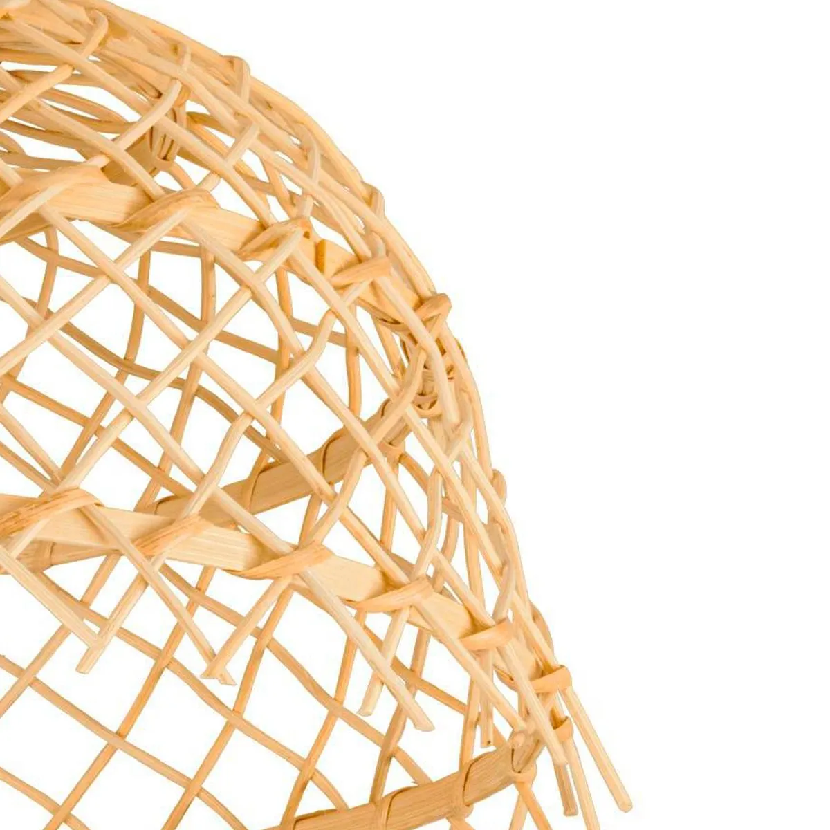 Eglo Ausnby Plafondlamp E27 - Ø37cm - Zwart/Hout