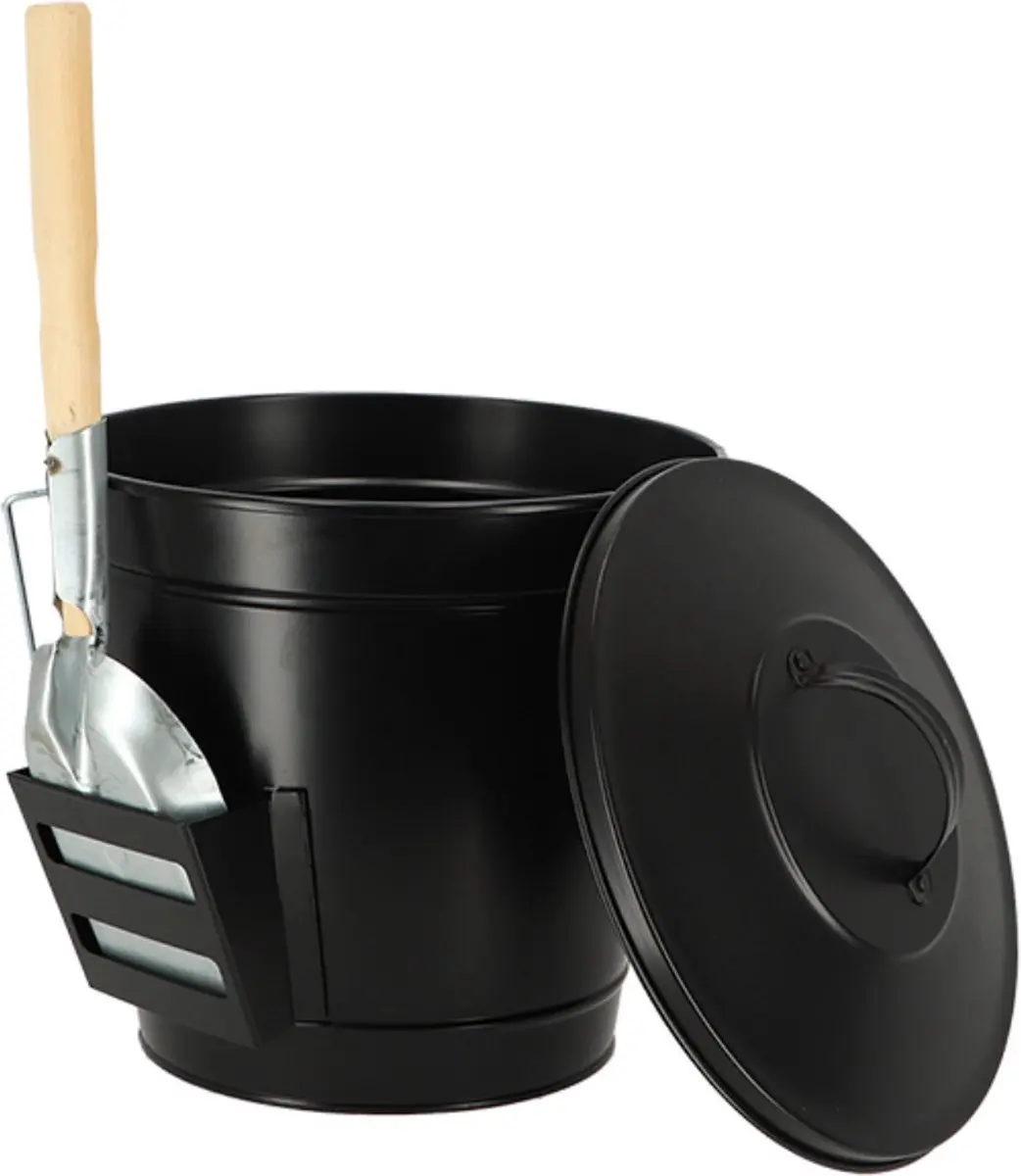 Esschert Design FF288 Asemmer met schep - Zwart