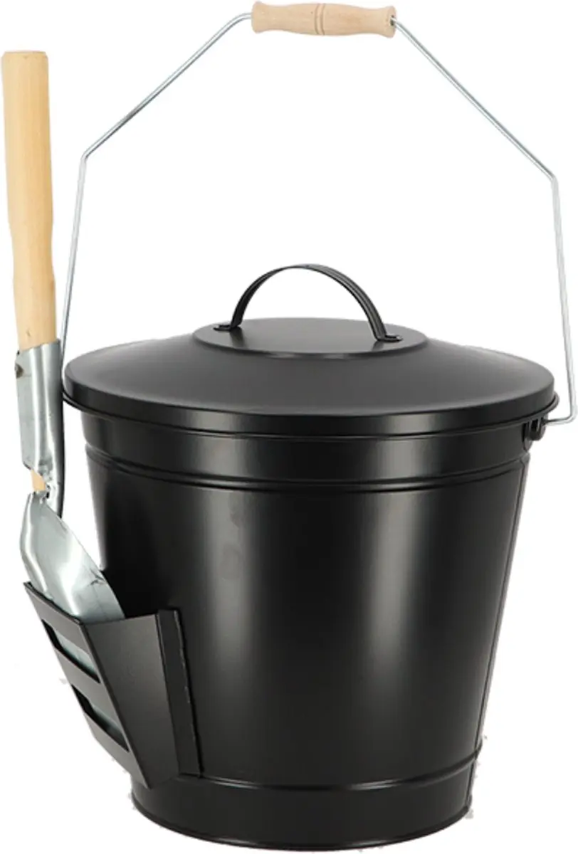 Esschert Design FF288 Asemmer met schep - Zwart