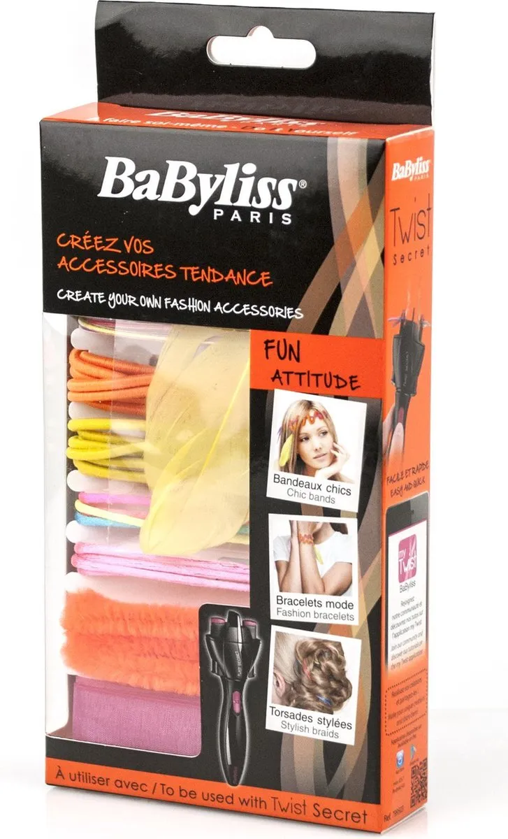 Babyliss Twist Fun Accessoire Set - Multicolour