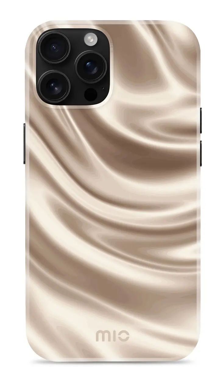 Mio Silky Dreams Hoesje iPhone 16 Pro Max - Goud - MIOSDIPH16PROMAX