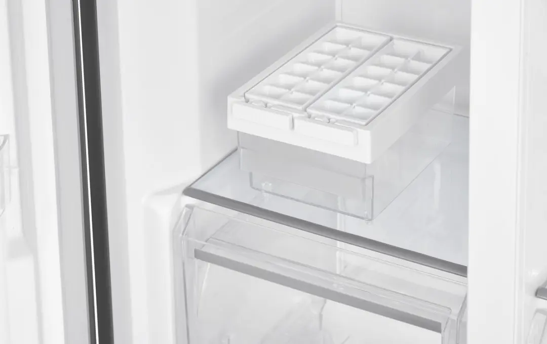 Exquisit CDJ445-041EG Amerikaanse Koelkast 442L - No Frost - Inox