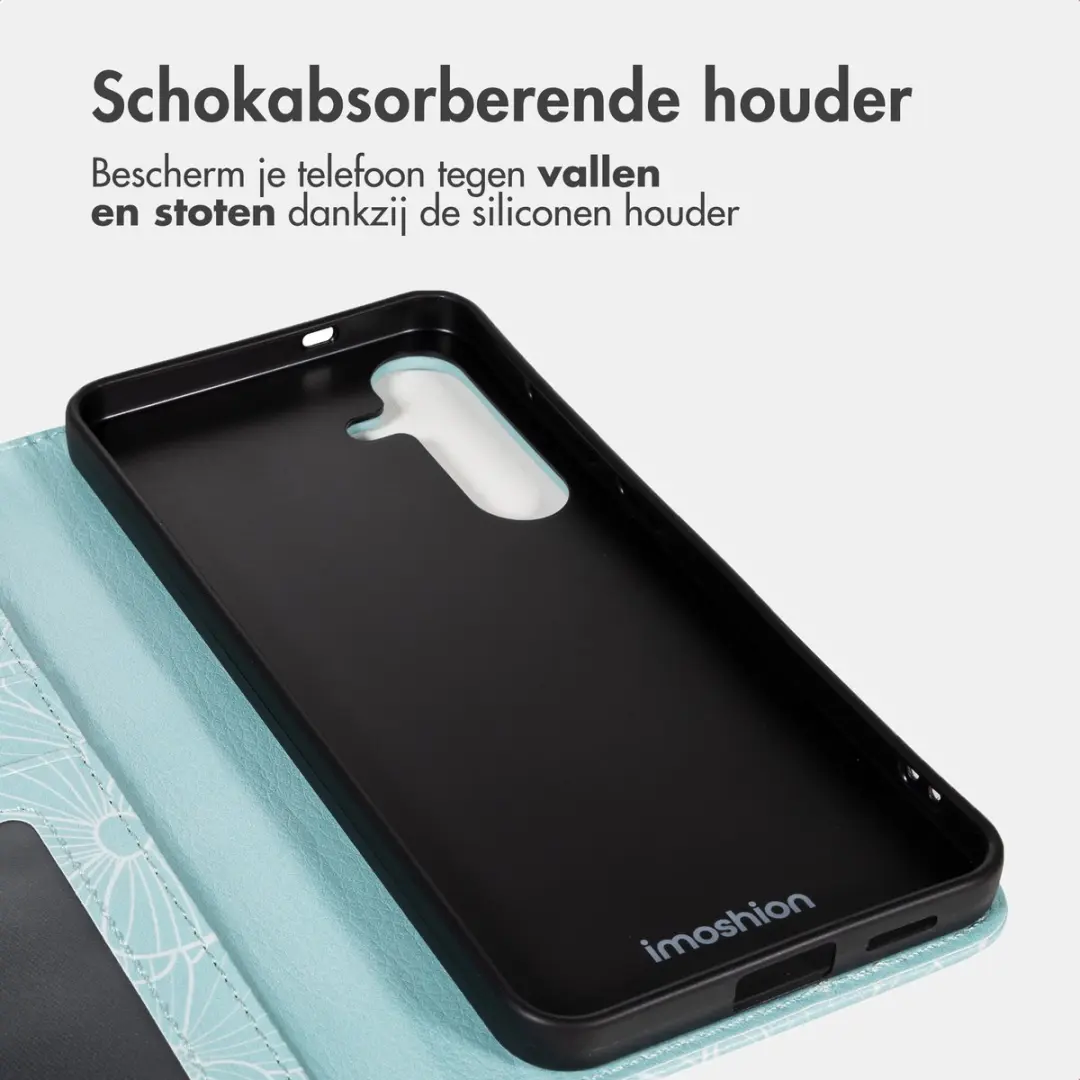 Imoshion Botanica Hoesje Samsung Galaxy S25 FE - 3 Pasjes - Groen