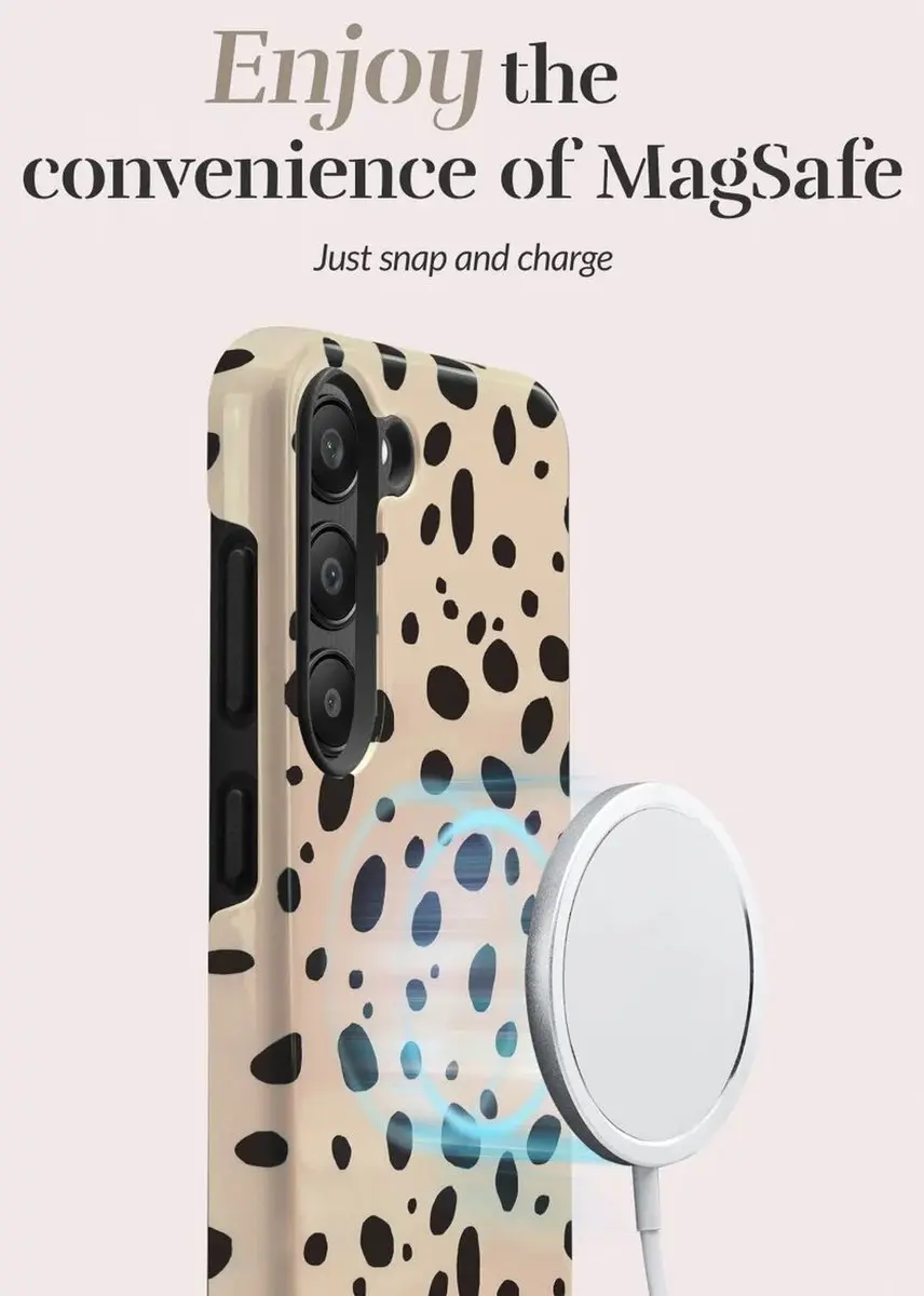 Mio by Mobilize Hoesje MIOBCS255G - Samsung Galaxy S25 - MagSafe/Qi2 - Spots