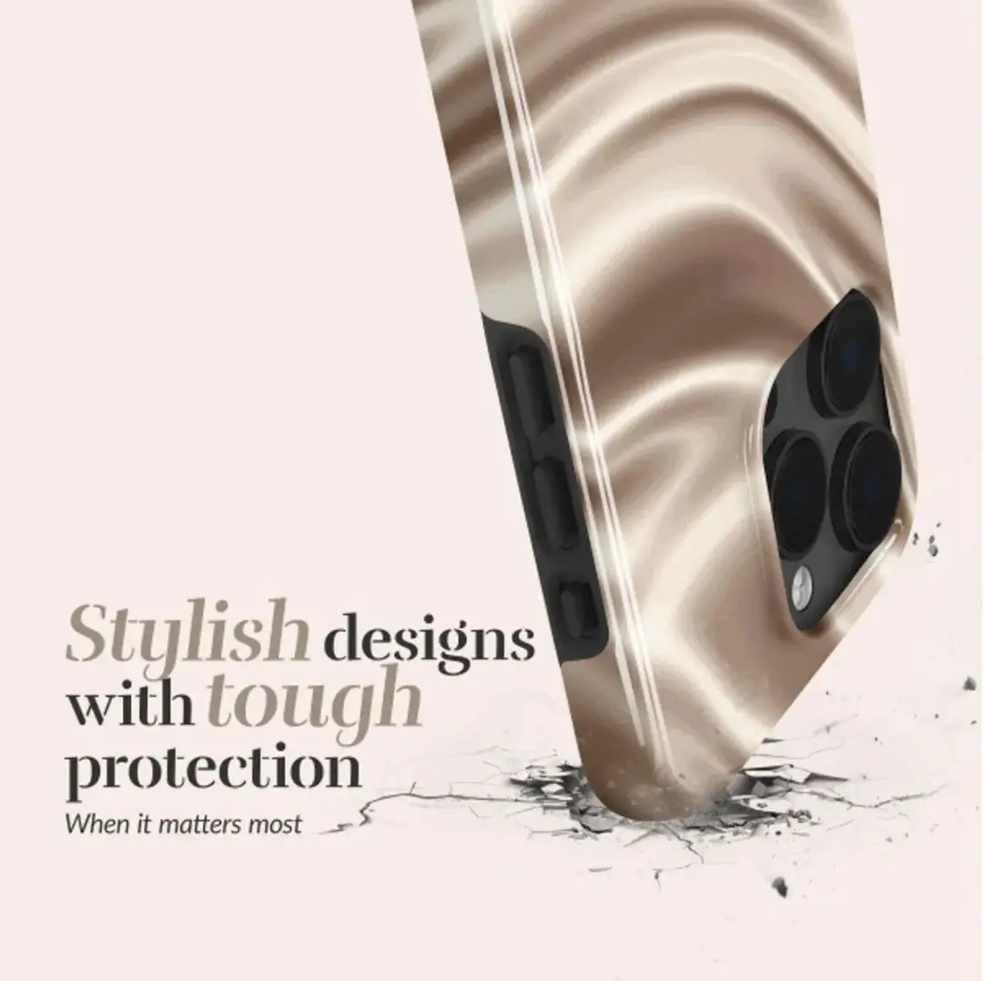 Mio Silky Dreams Hoesje iPhone 16 - Goud - MIOSDIPH16