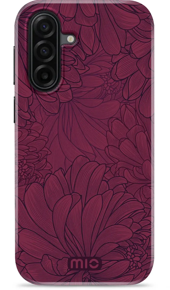 Mio Hoesje Samsung Galaxy A17 Berry Blooms - MagSafe/Qi2 - MIOBBA175G